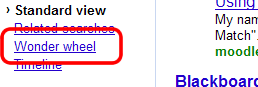 Google - Wonder Wheel