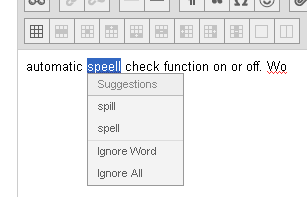 Blackboard 9.1 Spell Check