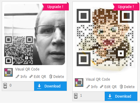 QR Codes from Visualead