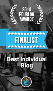 Best Individual Blog 2014 - Edublog Awards